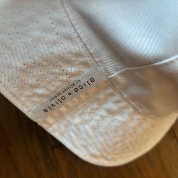 Alice & Olivia Reversible Daisy Bucket Hat White - Picture 4 of 4